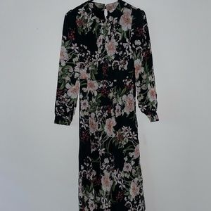Nur by Tahira Long Sleeve Maxi Dress